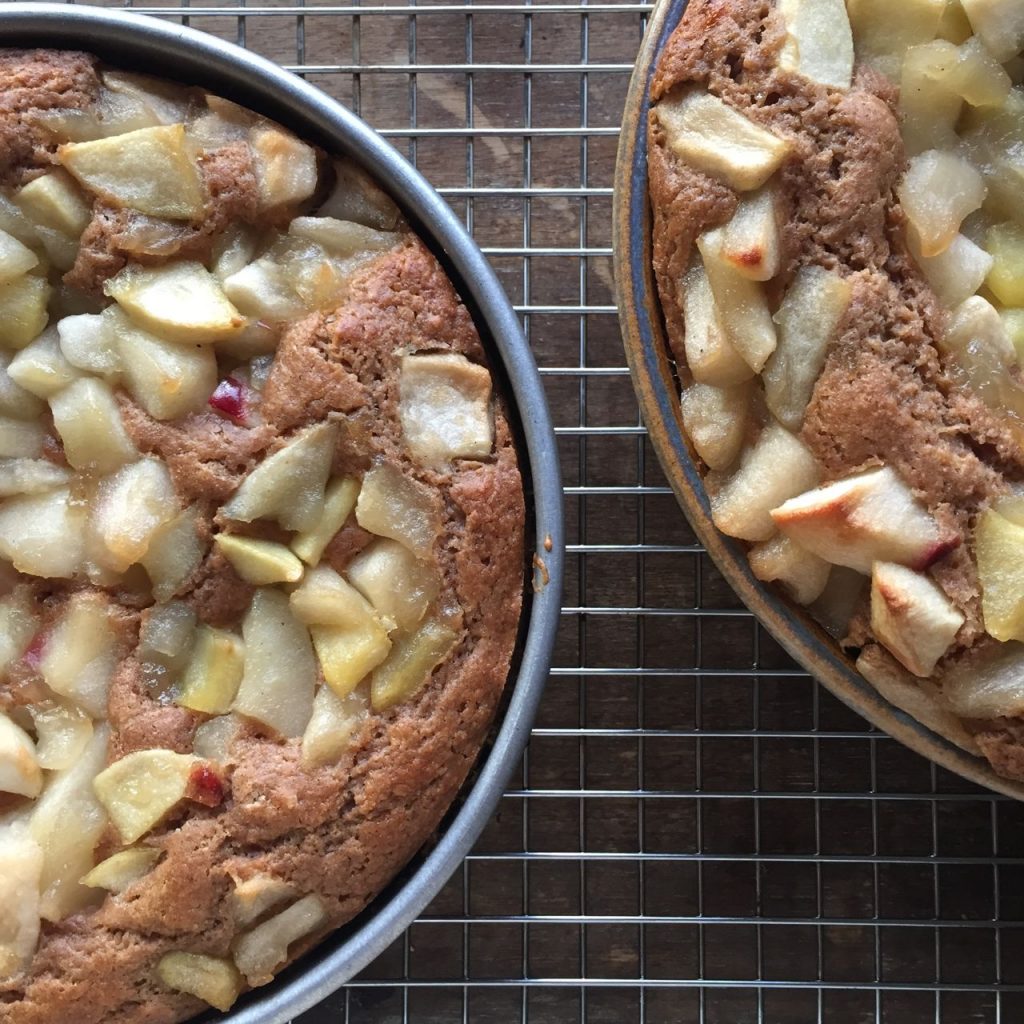 a simple apple cake