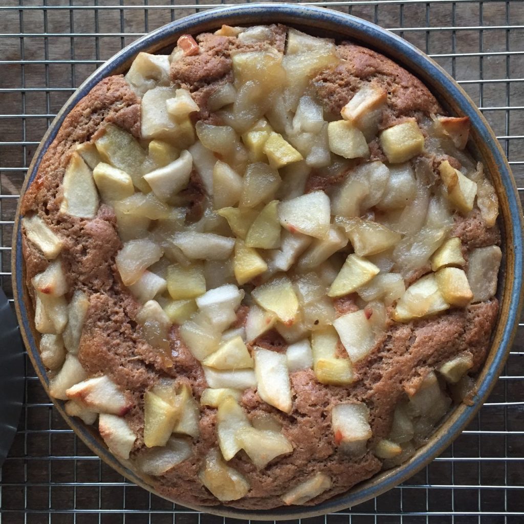 a simple apple cake 3