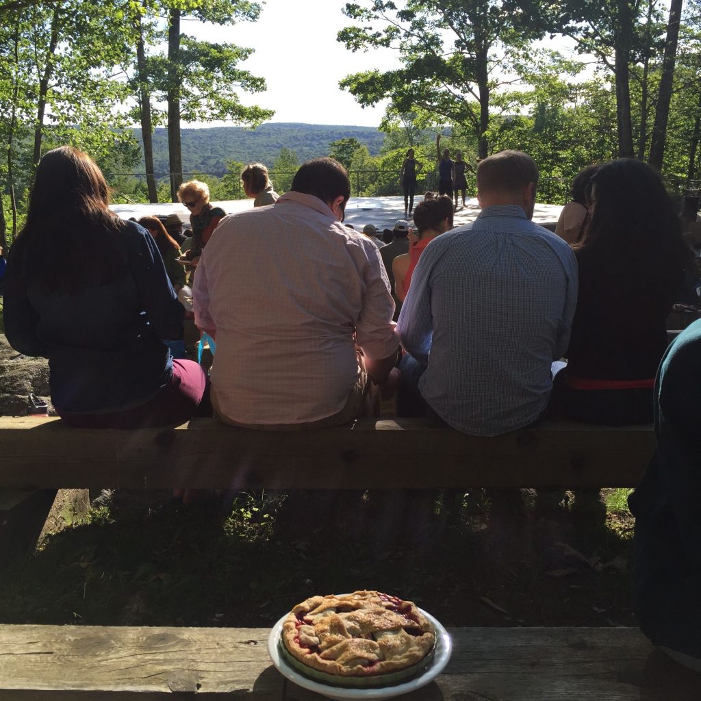 pie at Jacob's Pillow